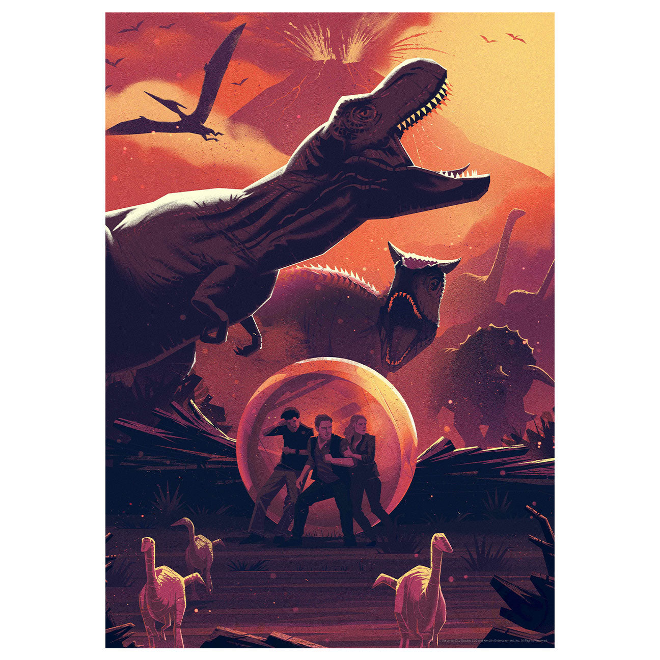 Jurassic World Limited Edition Art Print