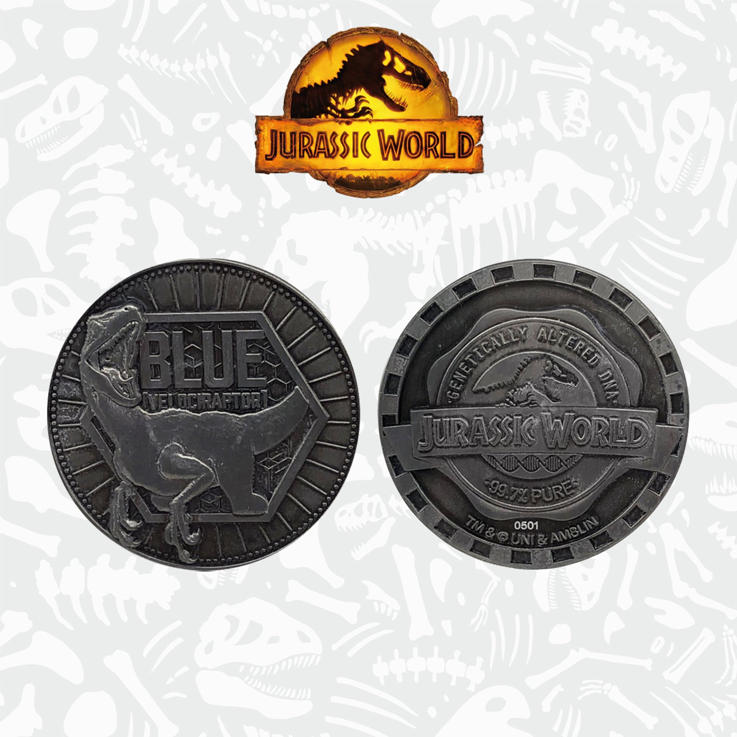 Jurassic World Limited Edition Collectible Coin