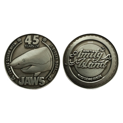 Jaws Limited Edition 45th Anniversary Collectible Coin