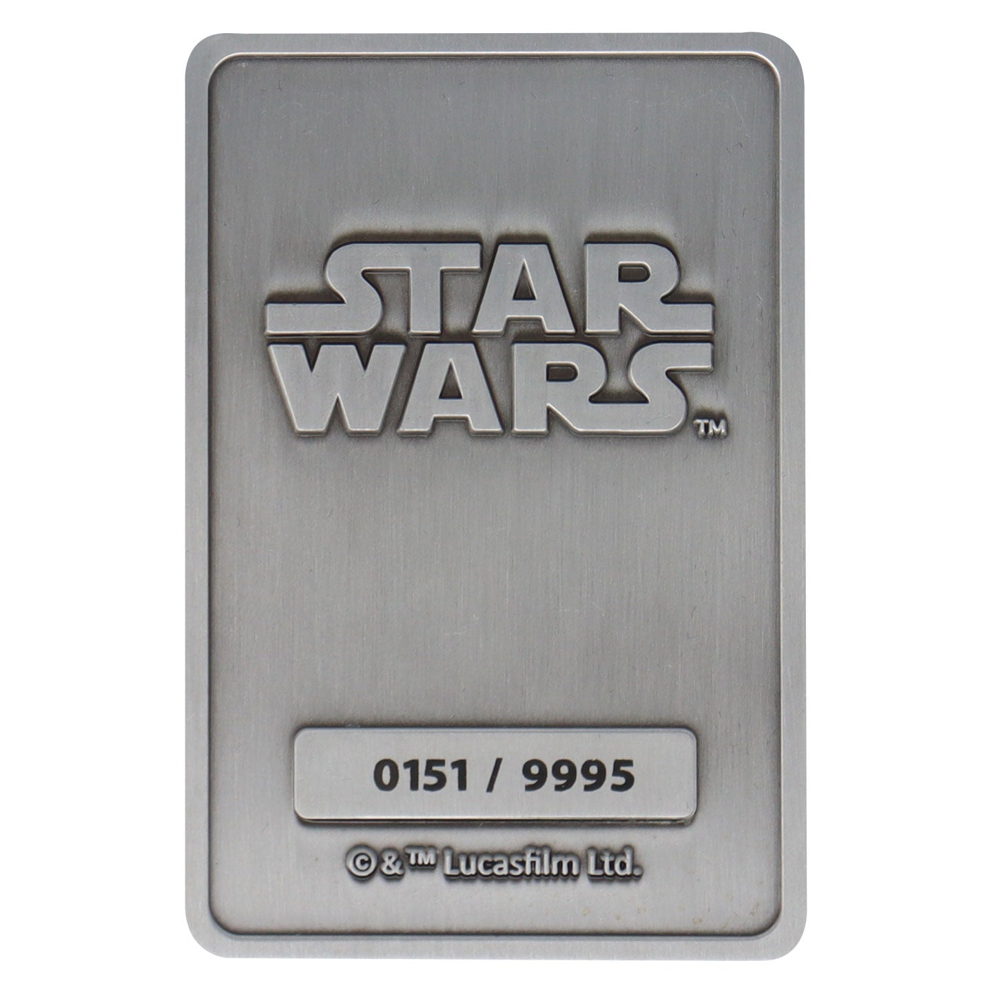 Star Wars metal collectible Han Solo in Carbonite from Fanattik