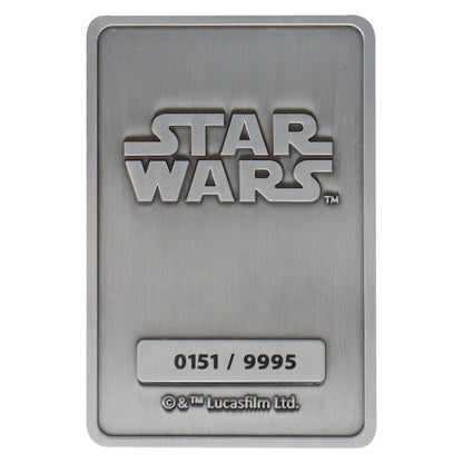 Star Wars metal collectible Han Solo in Carbonite from Fanattik