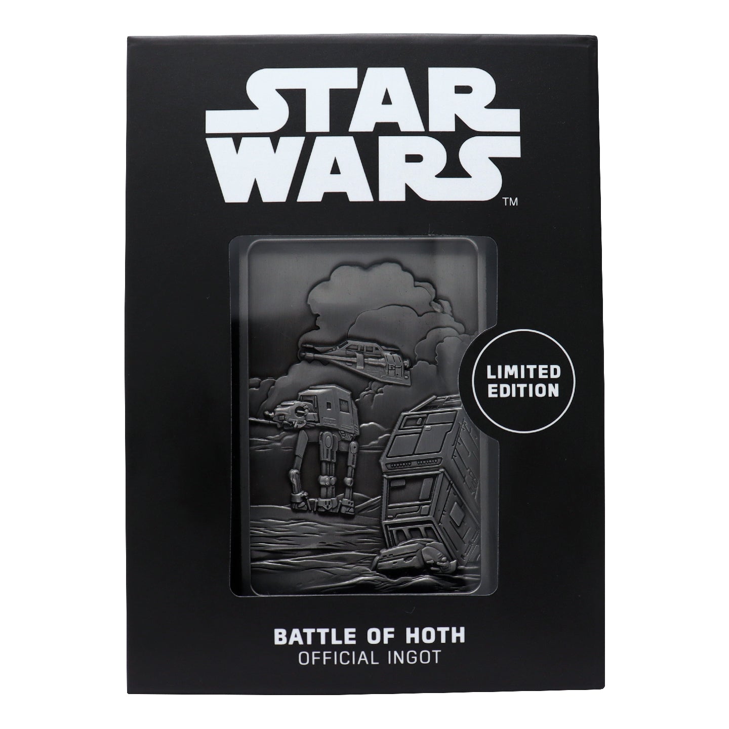 Star Wars Limited Edition Battle of Hoth Collectible Metal Ingot from Fanattik