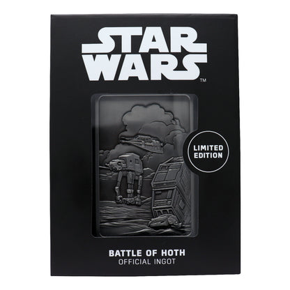 Star Wars Limited Edition Battle of Hoth Collectible Metal Ingot from Fanattik