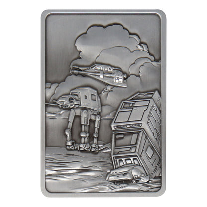 Star Wars Limited Edition Battle of Hoth Collectible Metal Ingot from Fanattik
