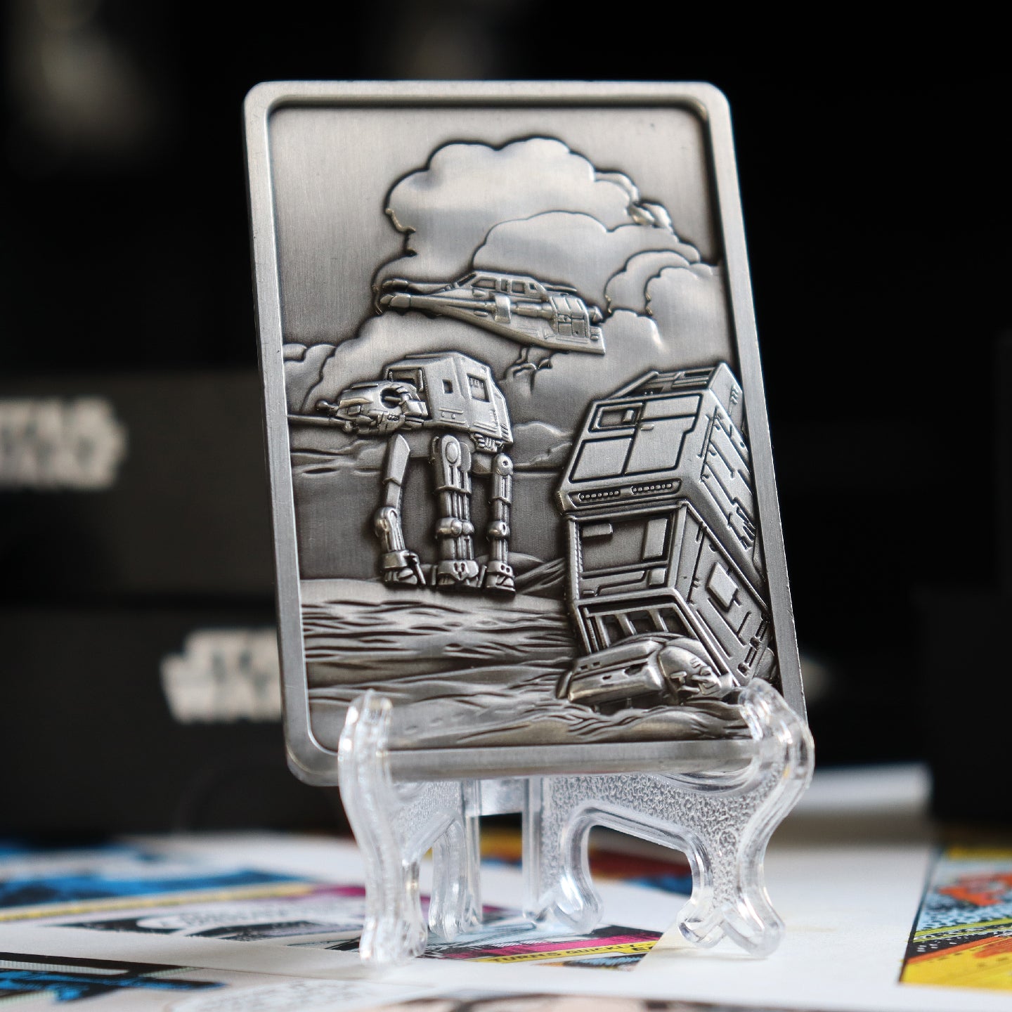 Star Wars Limited Edition Battle of Hoth Collectible Metal Ingot from Fanattik