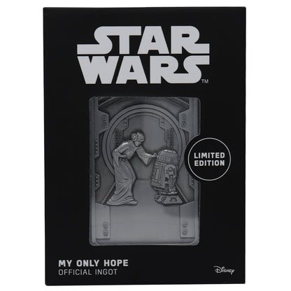 Star Wars Limited Edition My Only Hope Ingot