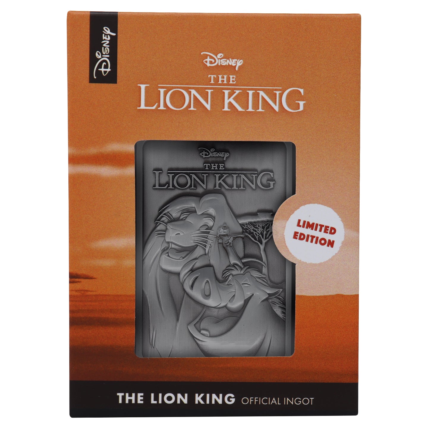 Disney The Lion King collectible metal ingot from Fanattik