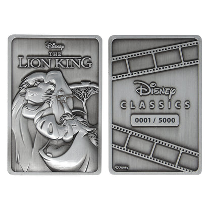 Disney The Lion King collectible metal ingot from Fanattik