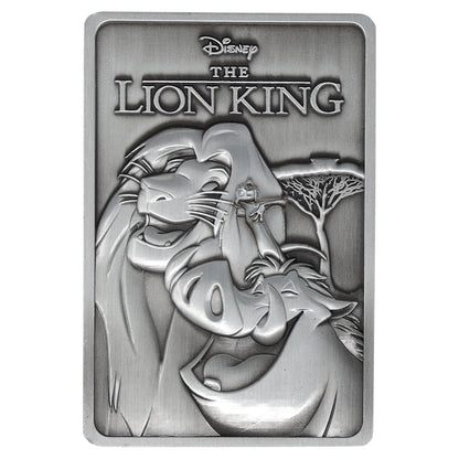 Disney The Lion King collectible metal ingot from Fanattik