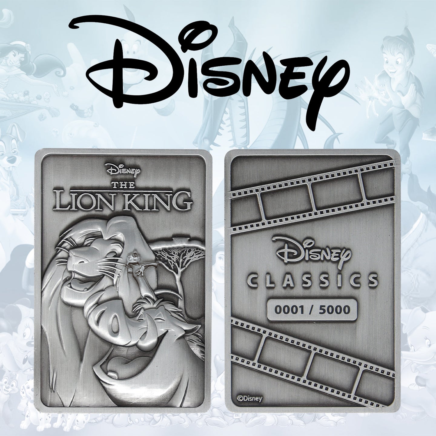 Disney The Lion King collectible metal ingot from Fanattik