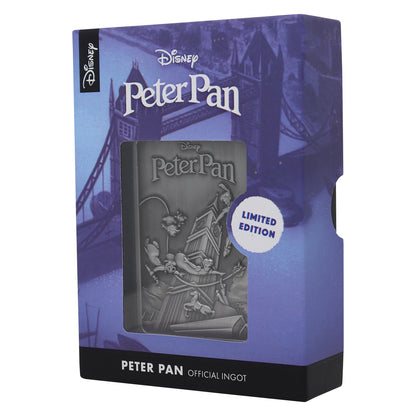 Disney Peter Pan Limited edition metal collectible ingot from Fanattik