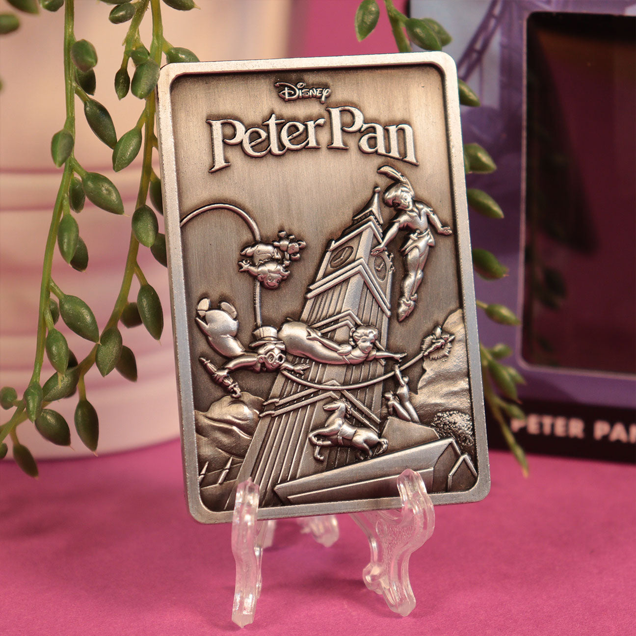 Disney Peter Pan Limited edition metal collectible ingot from Fanattik