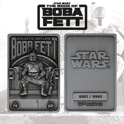 Star Wars Limited Edition The Book of Boba Fett Ingot