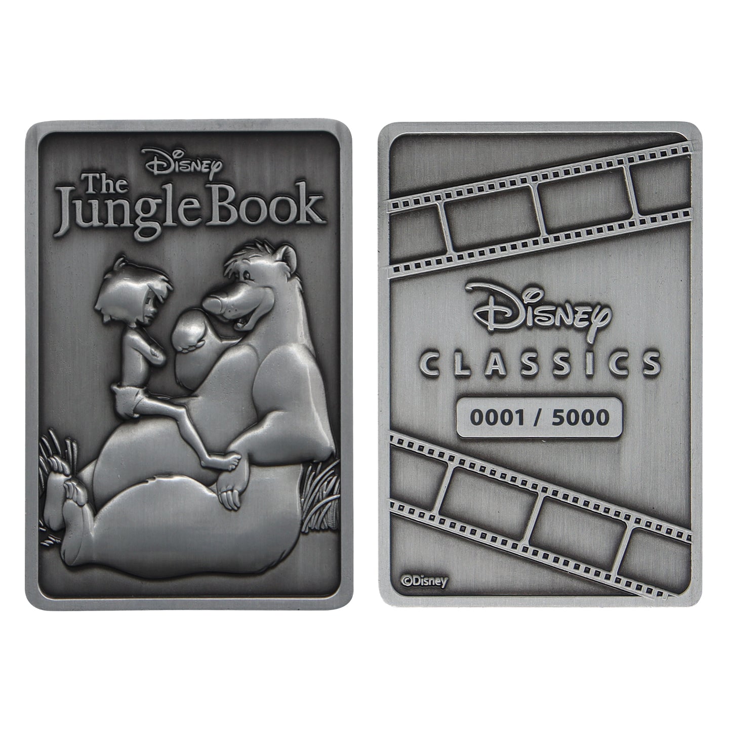 Disney The Jungle Book limited edition collectible metal ingot from Fanattik