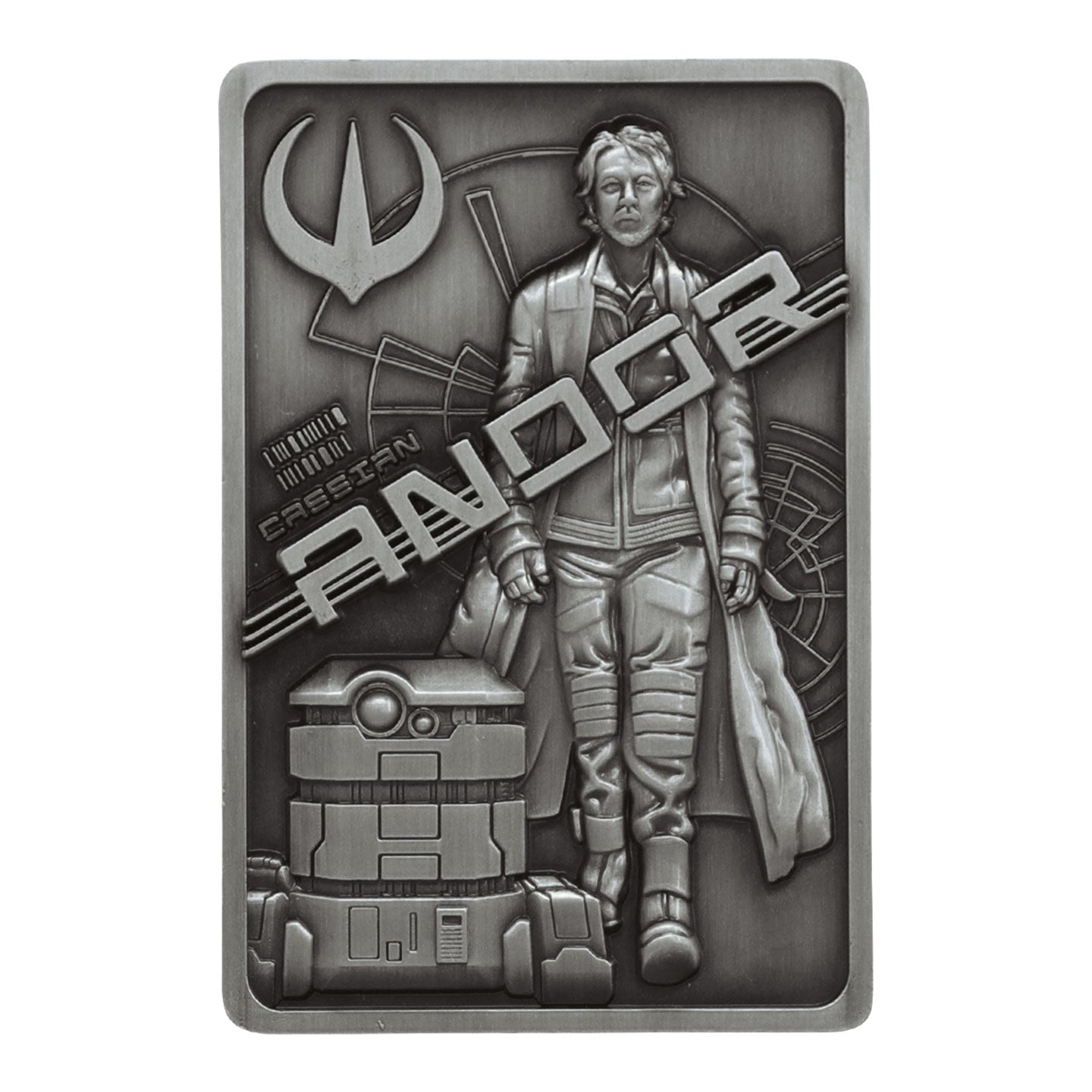 Star Wars Limited Edition Andor Collectible Metal Ingot and display stand