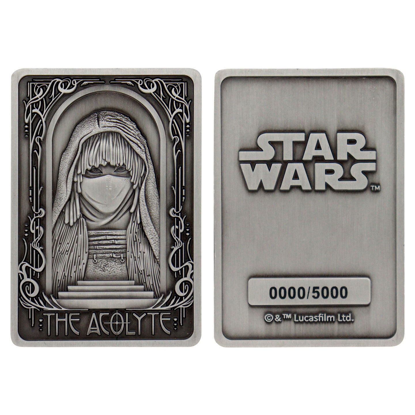 Star Wars The Acolyte Limited Edition Collectible Metal Ingot