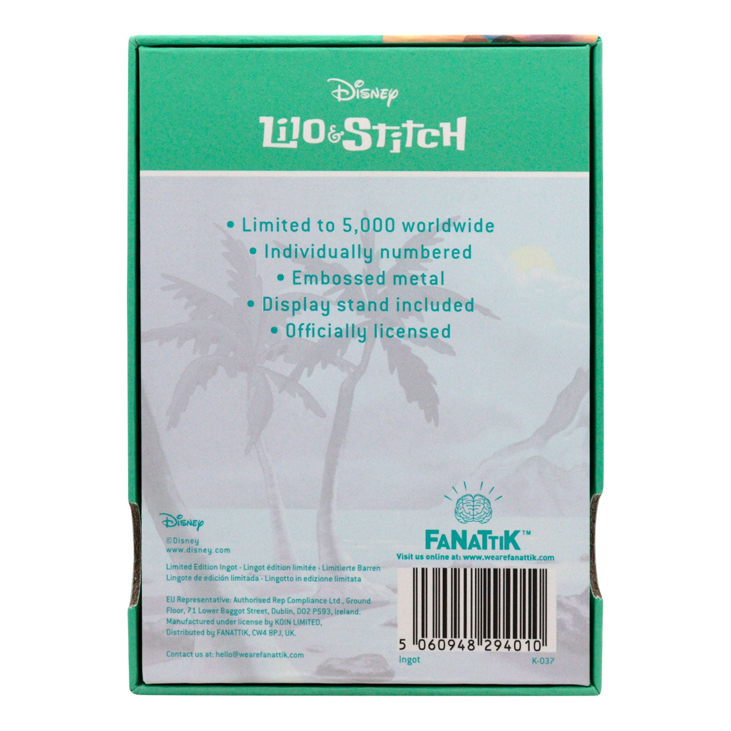 Disney Lilo & Stitch Ingot from Fanattik
