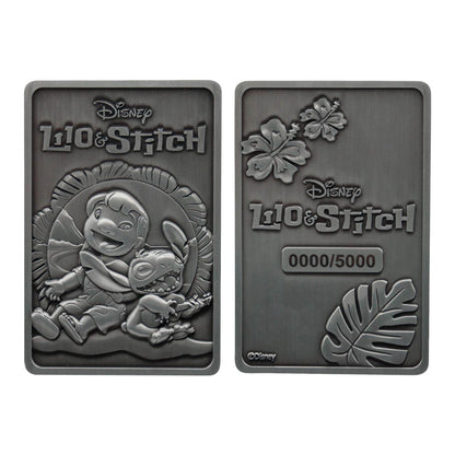 Disney Lilo & Stitch limited edition collectible ingot from Fanattik
