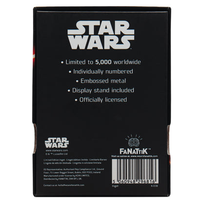 Star Wars Episode V: The Empire Strikes Back Luke and Vader Ingot