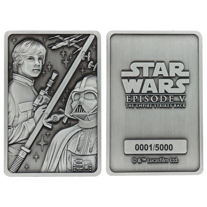 Star Wars Episode V: The Empire Strikes Back Luke and Vader Ingot
