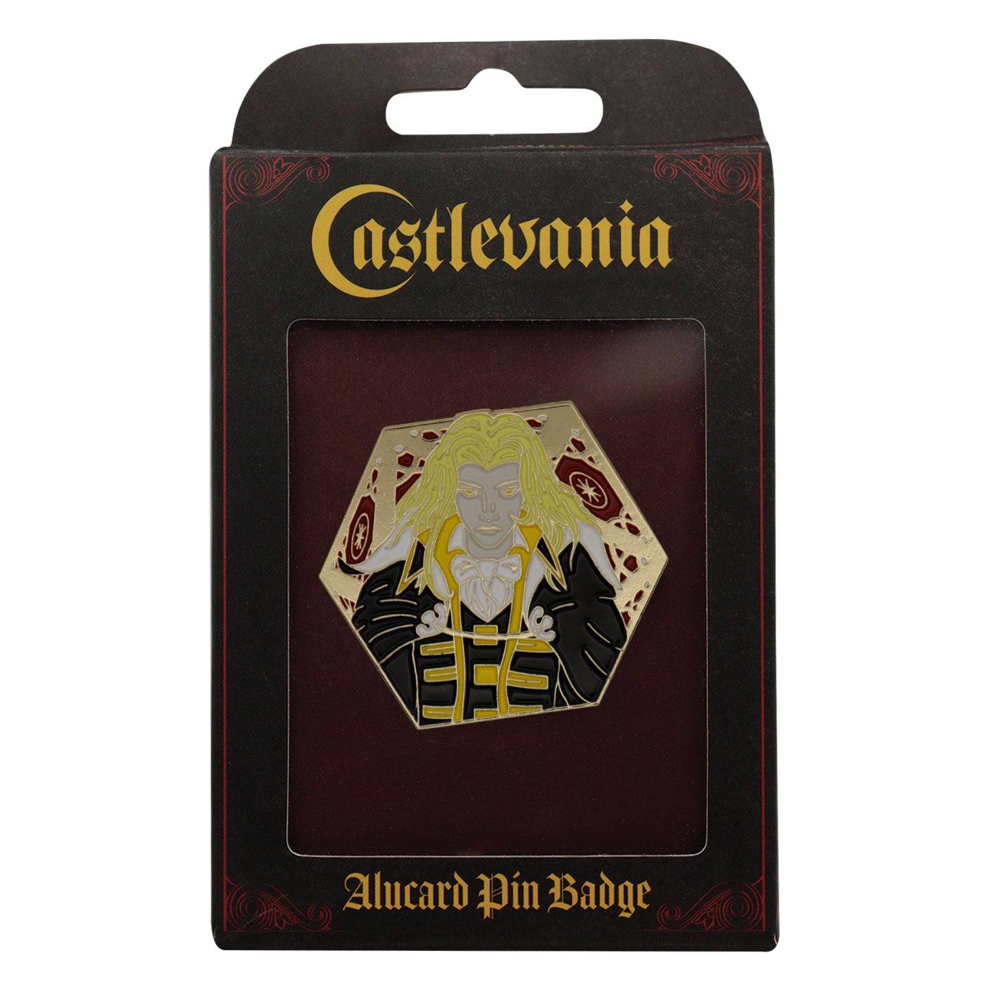 Castlevania limited edition Alucard enamel pin badge from Fanattik