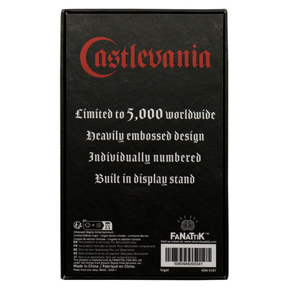 Castlevania Alucard Shield Limited Edition Ingot