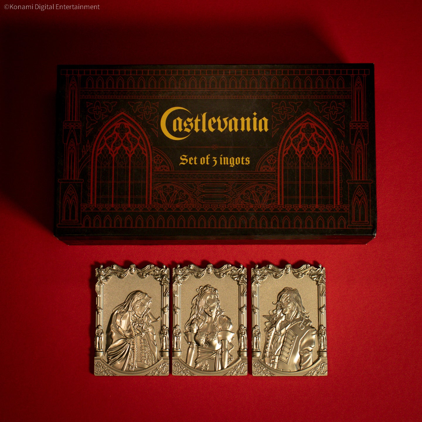 Castlevania limited edition Set of 3 ingots from Fanattik
