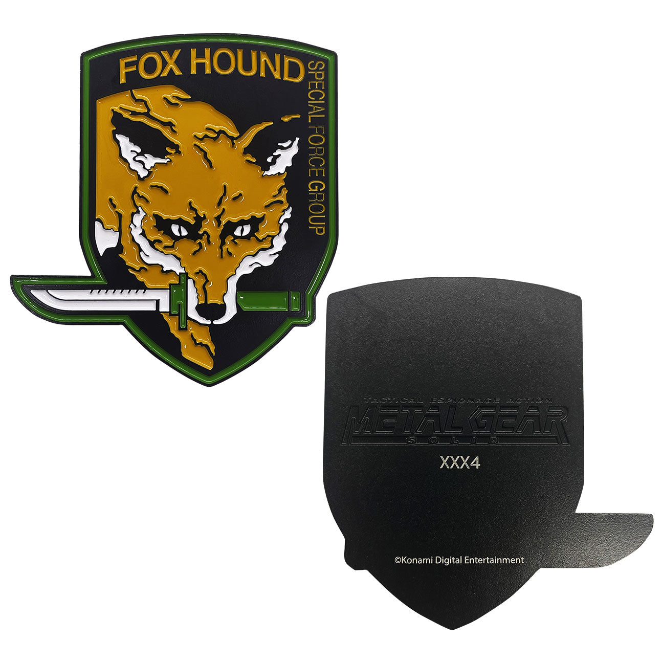 Metal Gear Solid limited edition foxhound insignia ingot from Fanattik