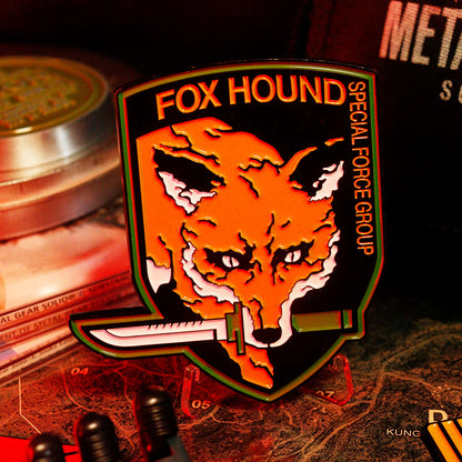 Metal Gear Solid limited edition foxhound insignia ingot from Fanattik