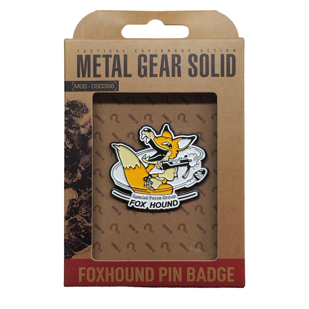 Metal Gear Solid Limited Edition FOXHOUND Insignia Enamel Pin Badge
