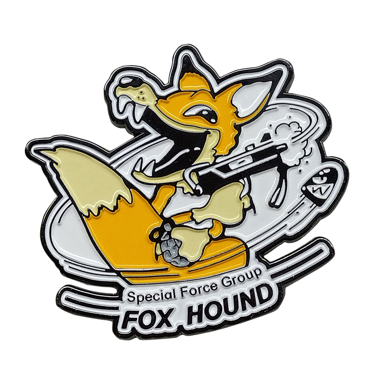 Metal Gear Solid Limited Edition FOXHOUND Insignia Enamel Pin Badge