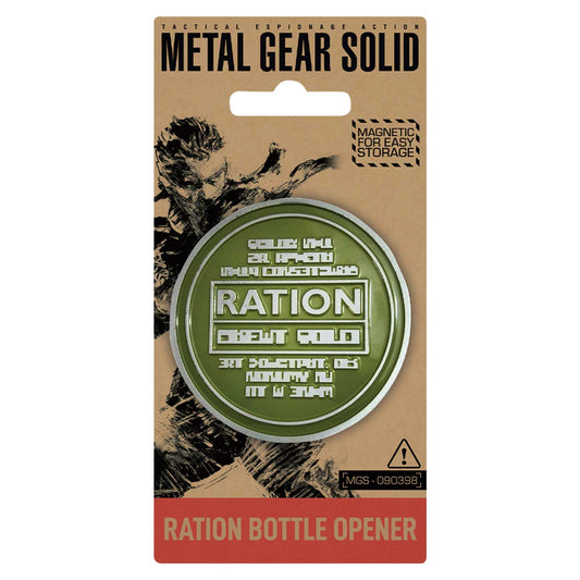 Metal Gear Solid Ration Bottle Opener