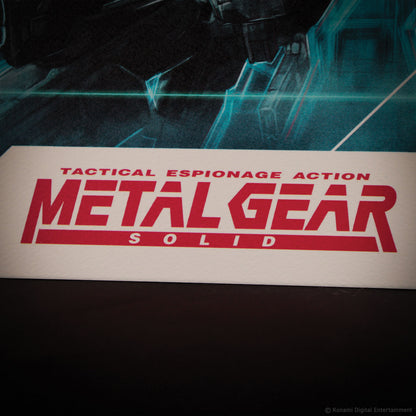 Metal Gear Solid Montage A3 Art Print
