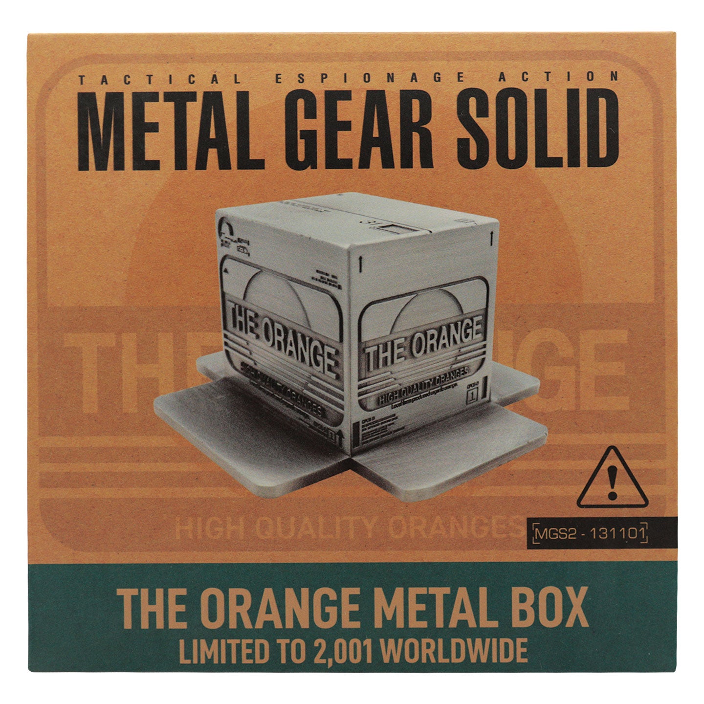 Mgs Box Texture Metal Gear Solid 2 Replica Cardboard Box – Fanattik