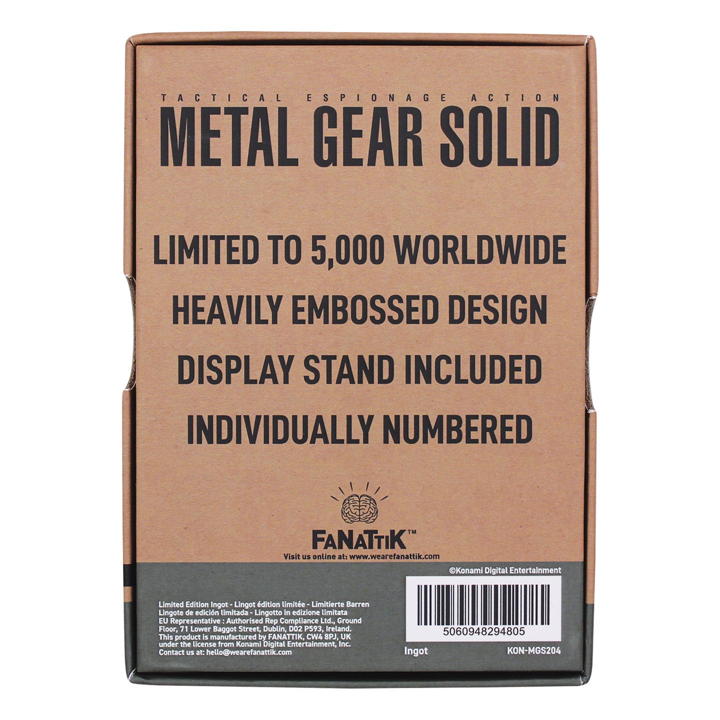 metal gear solid hd collection 2 Metal Gear Solid 2: Limited Edition Ingot: Solid Snake