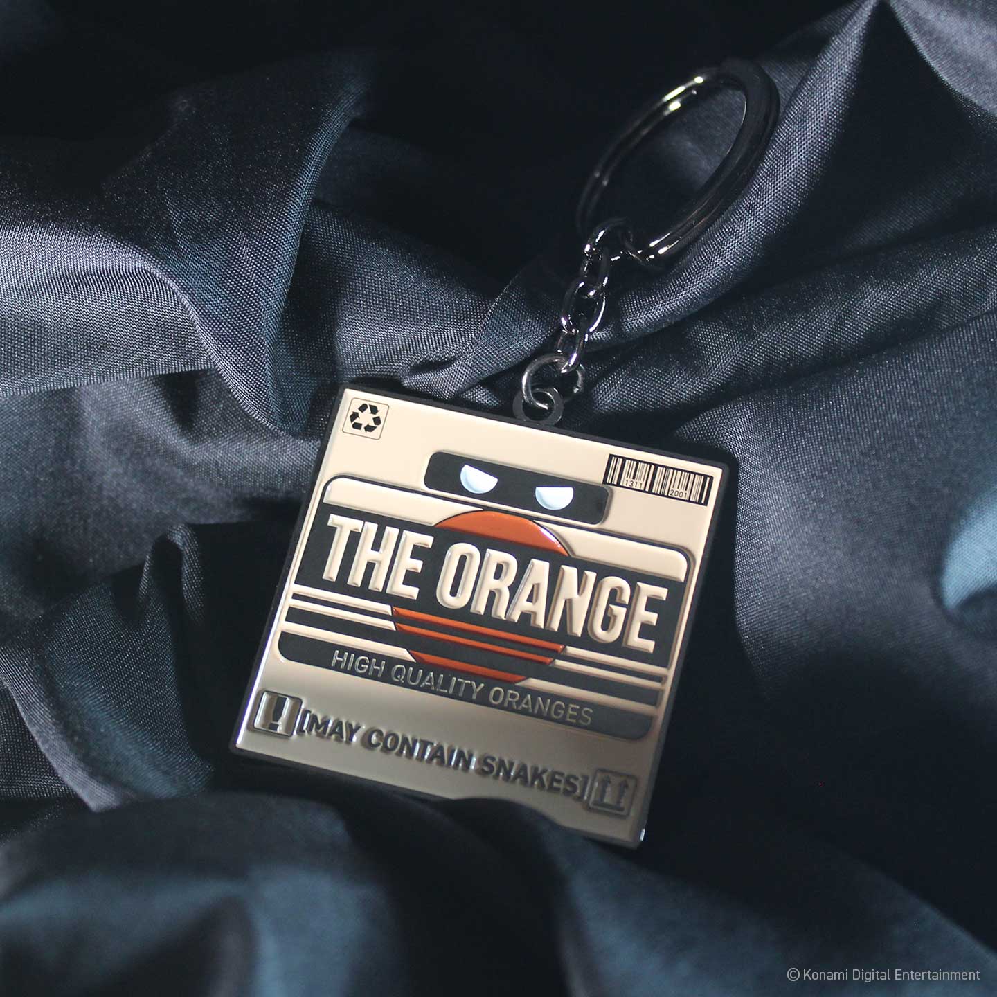 metal gear solid keychain Metal Gear Solid 2 The Orange Cardboard Box Keyring