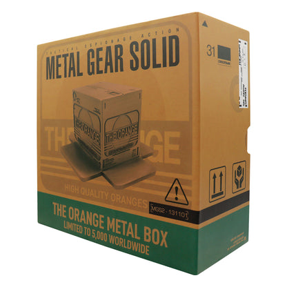 Metal Gear Solid 2 Replica Antique Gold Plated Cardboard Box