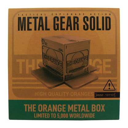 Metal Gear Solid 2 Replica Antique Gold Plated Cardboard Box