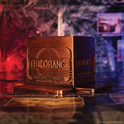 Metal Gear Solid 2 Replica Antique Gold Plated Cardboard Box