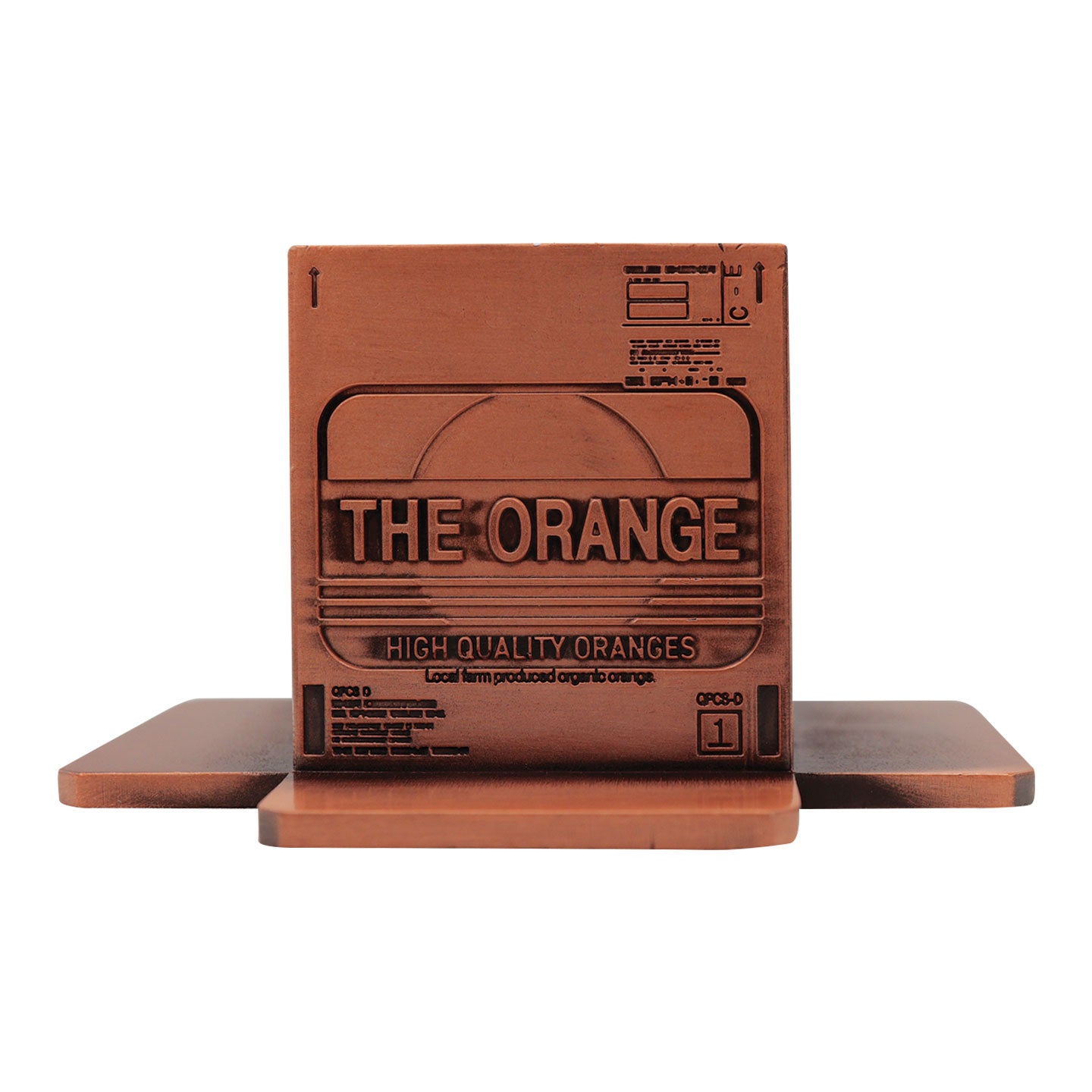 Metal Gear Solid 2 Replica Antique Gold Plated Cardboard Box