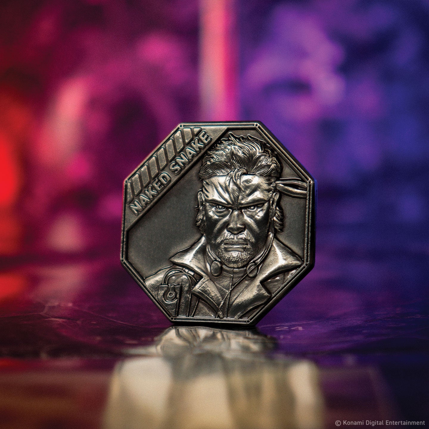 Metal Gear Solid Delta Limited Edition Naked Snake Coin