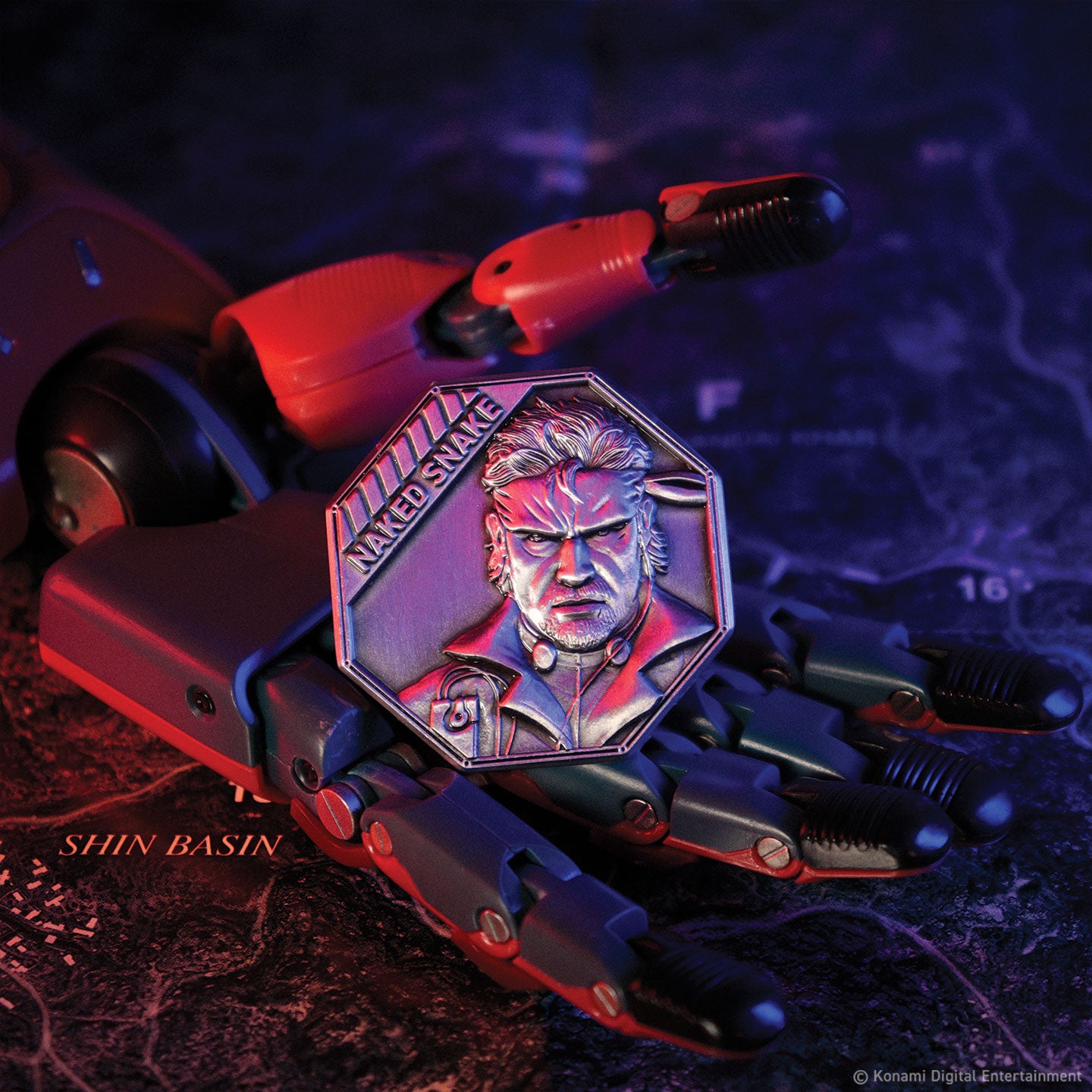 Metal Gear Solid Delta Limited Edition Naked Snake Coin