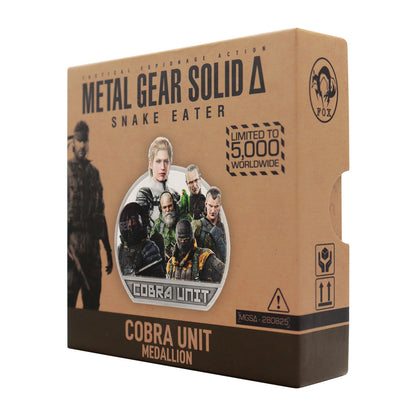 Metal Gear Solid Delta Cobra Unit Medallion
