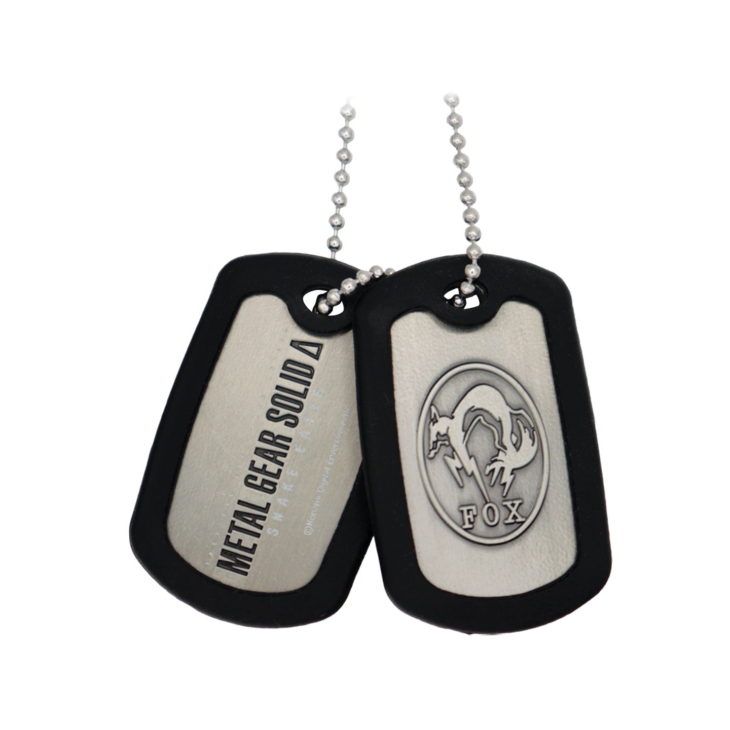 L GEAR SOLID 4 DOG TAG Complete Set 【公式通販】