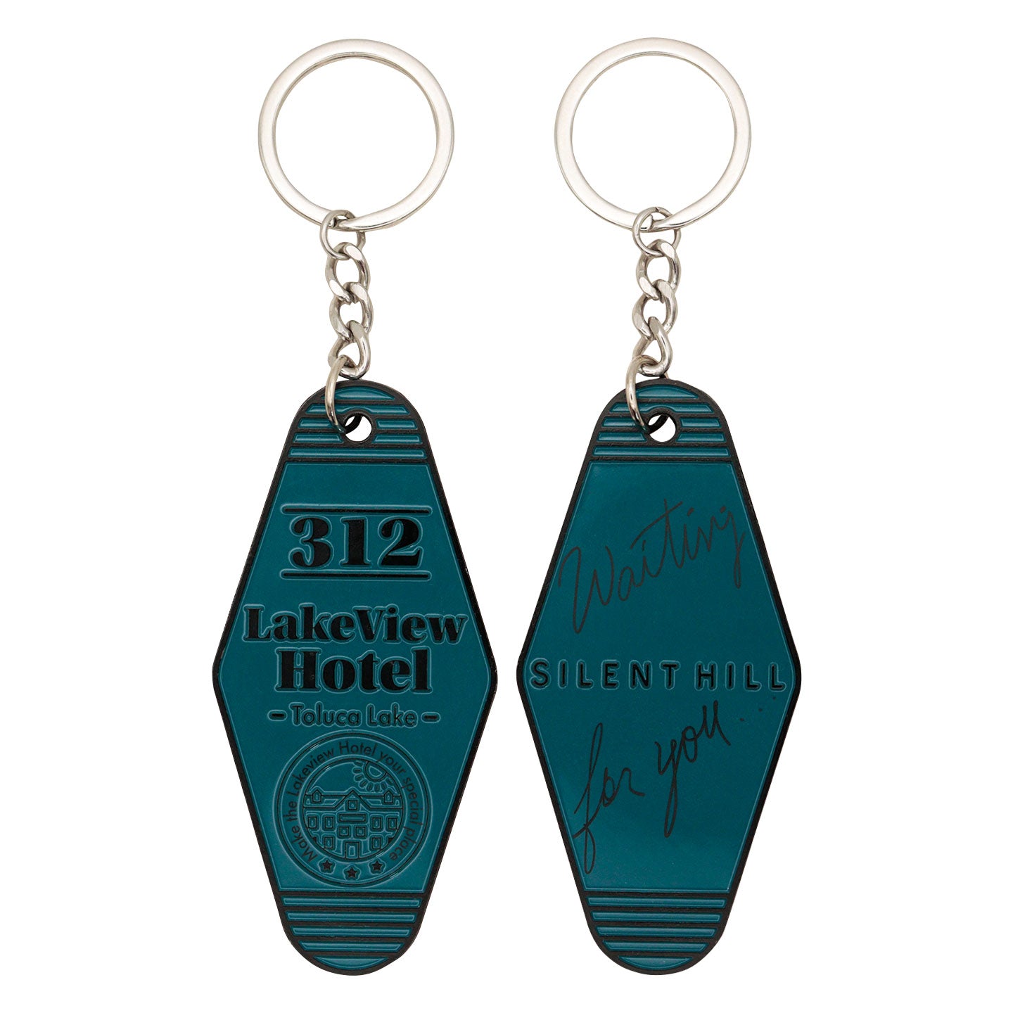 Silent Hill Lake View Hotel Collectible keyring from Fanattik