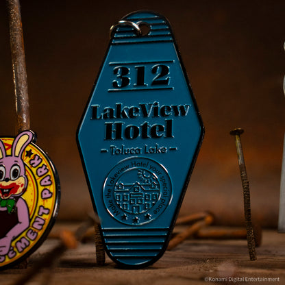 Silent Hill Lake View Hotel Collectible keyring from Fanattik