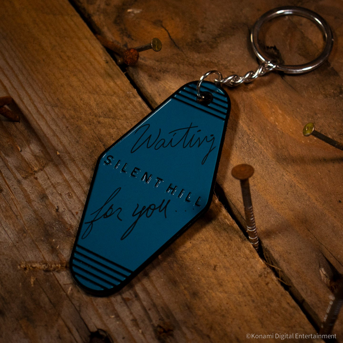 Silent Hill Lake View Hotel Collectible keyring from Fanattik