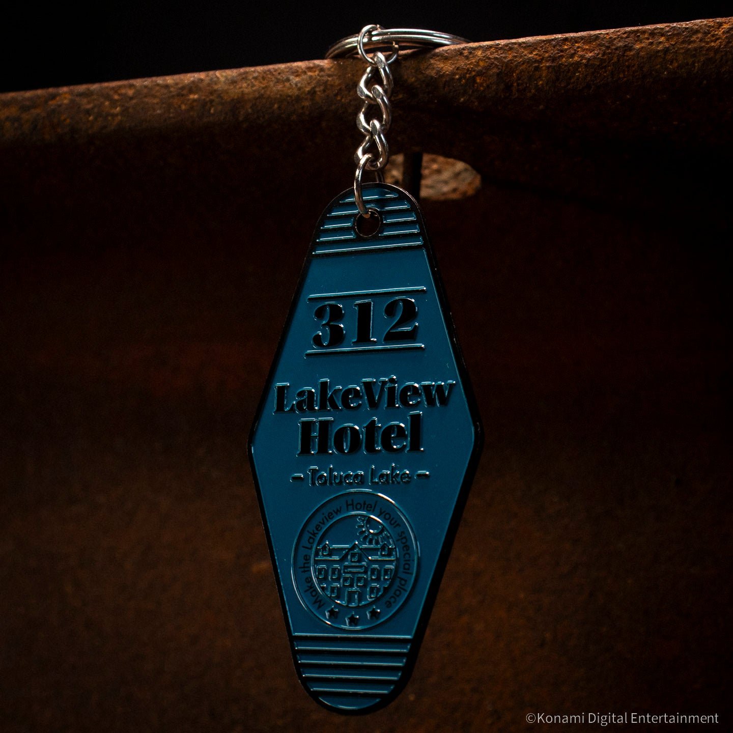 Silent Hill Lake View Hotel Collectible keyring from Fanattik