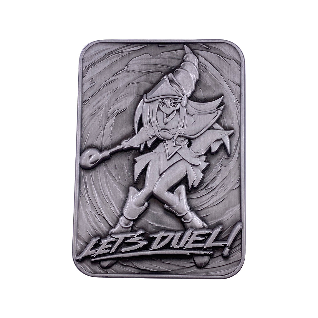 Yu-Gi-Oh! limited edition Dark Magician Girl collectible metal card from Fanattik