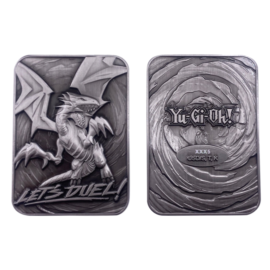 Yu-Gi-Oh! Limited Edition Blue Eyes White Dragon Collectible Metal Card